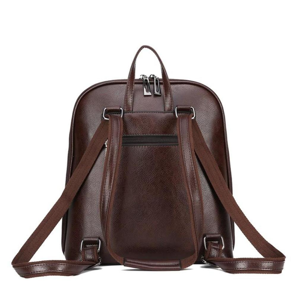 Sleek Design | Classic Double-Zip Backpack