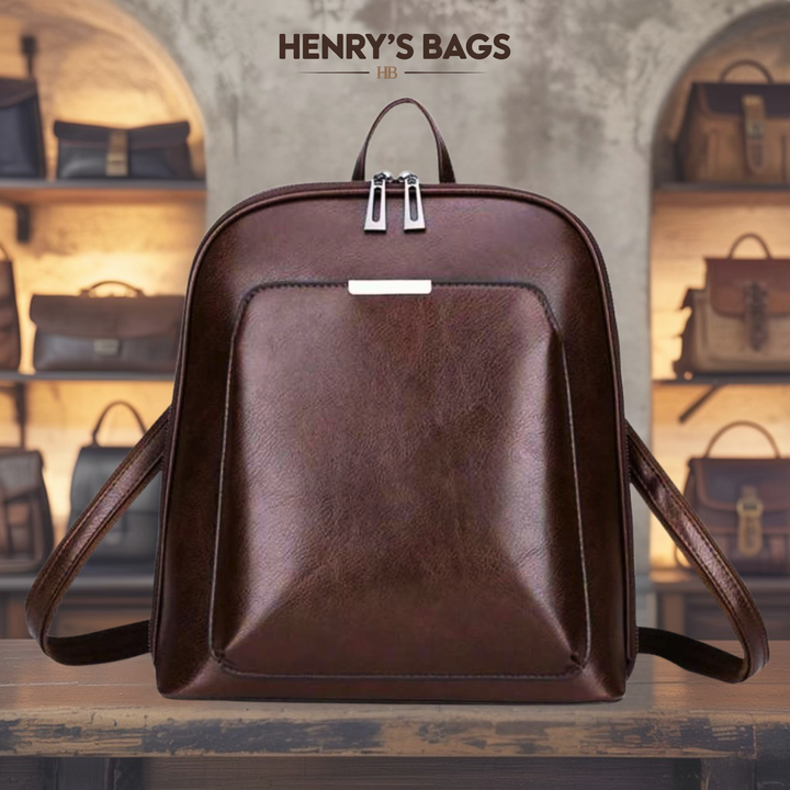 Sleek Design | Classic Double-Zip Backpack