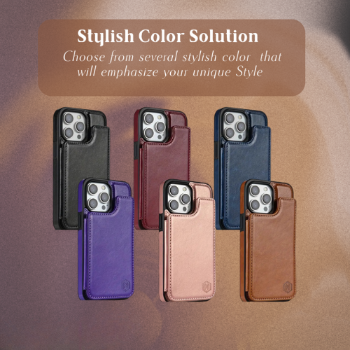 Harrison | RFID Blocking Magnetic Wallet Flip Phone Case
