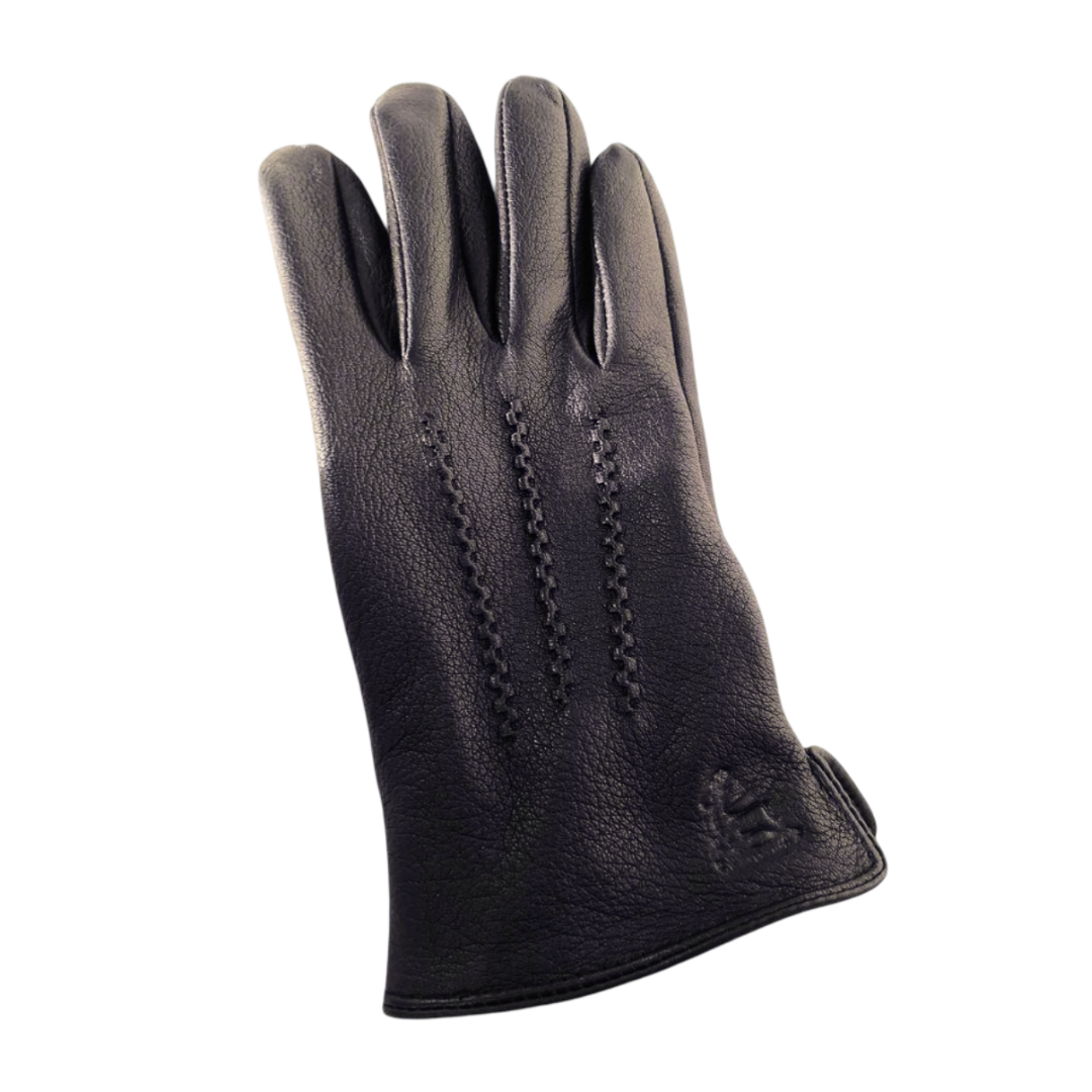 Henry | Deer Pattern Goatskin Winter Gloves