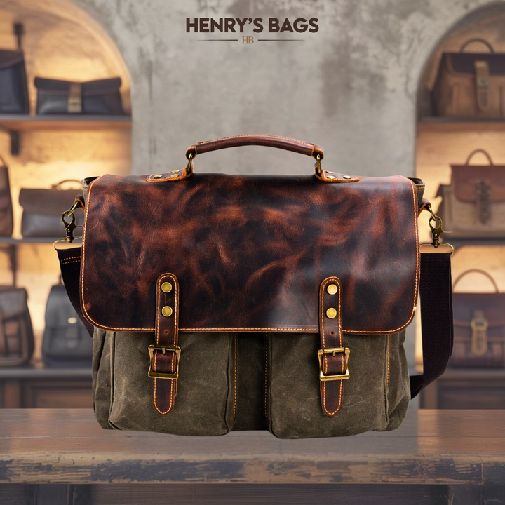 Ansen | Vintage Canvas Bag