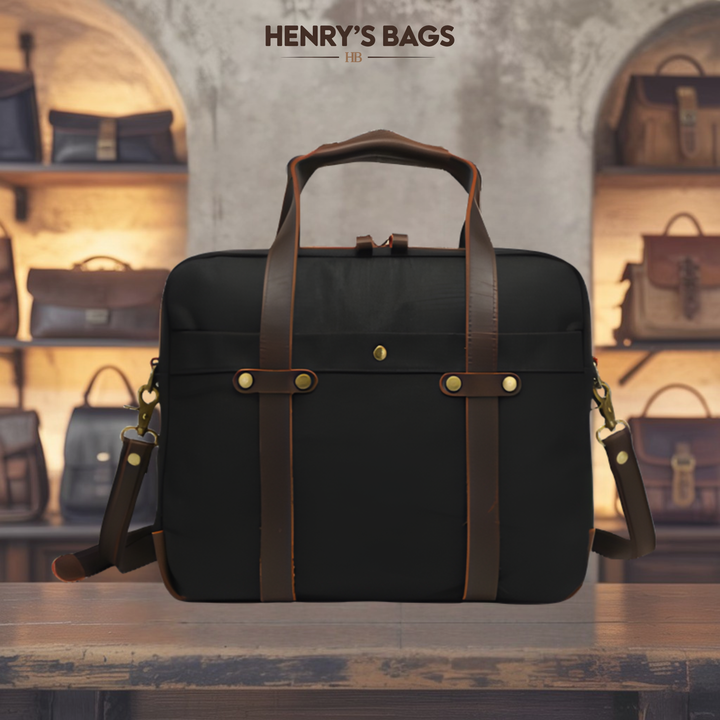 Ashville | Canvas Laptop Messenger Bag
