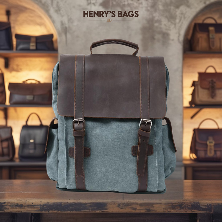 Prague | Small Canvas Backpack