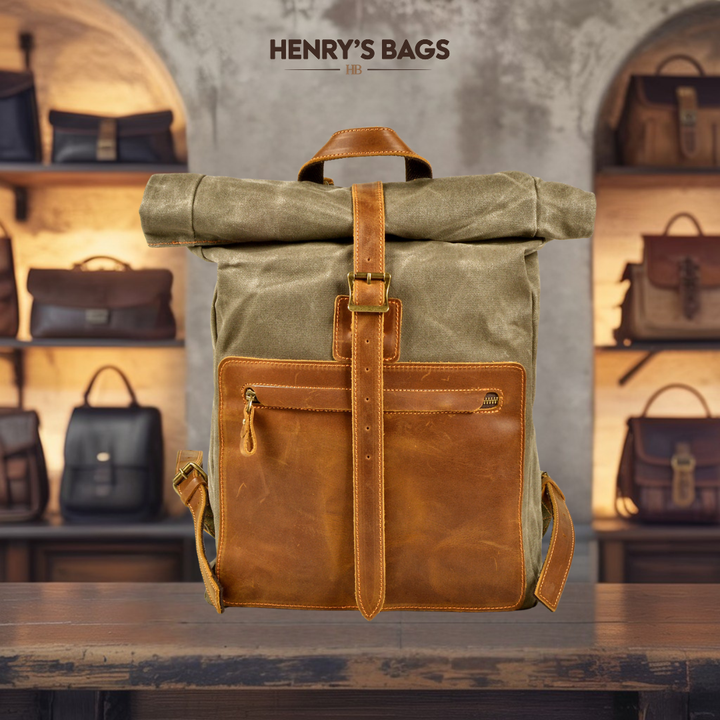 Lisbon | Vaxad Canvas Backpack