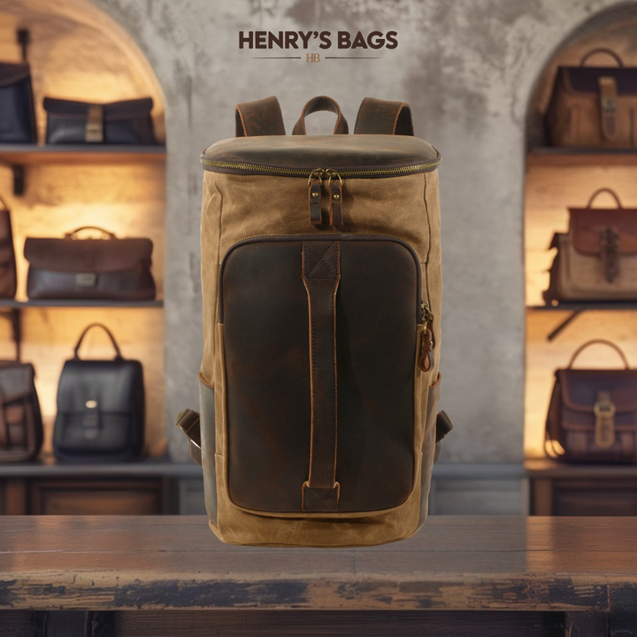 Porto | Vintage Canvas Backpack