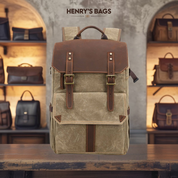 Oslo - Vaxat Canvas Backpack