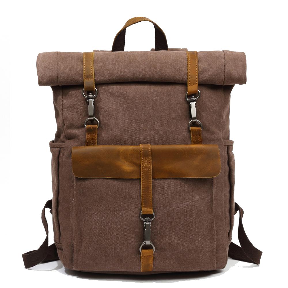 Zurich | Retro Canvas Backpack
