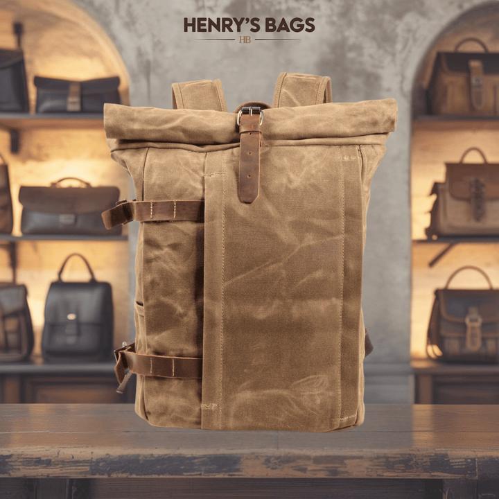 Cortina | Canvas Motorcycle Backpack