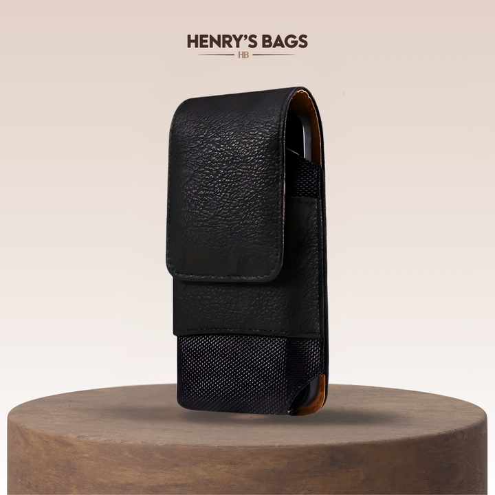 Dimitri | Magnetic Phone Belt Leather Pouch Case