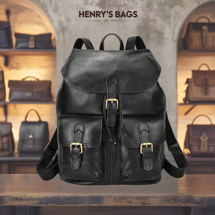 Falun | Leather Backpack in Bag