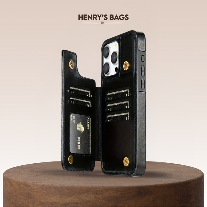 Harrison | RFID Blocking Magnetic Wallet Flip Phone Case