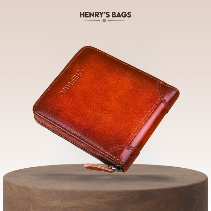 Jefrey | Vintage Bifold RFID Leather Wallet