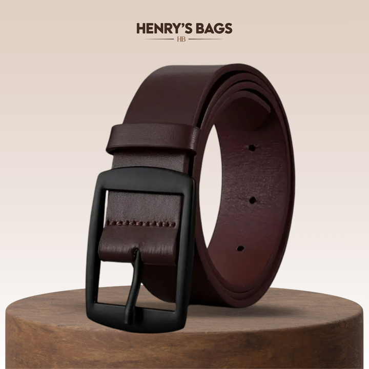 Milan | Everyday Belt with Square Alloy Buckle