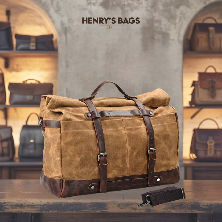 Halti | Vaxed Canvas Duffel Bag
