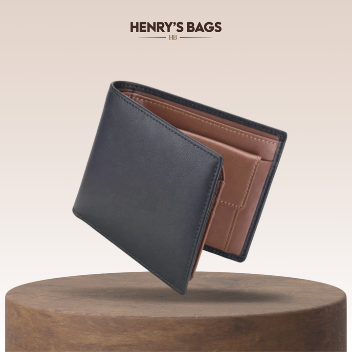 Sebastian | Two-Tone Leather Bifold | Wallet