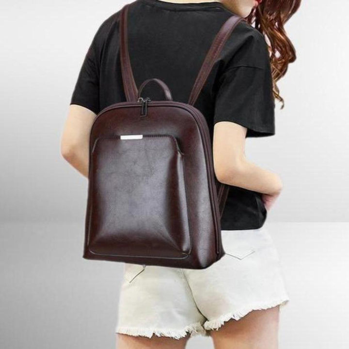 Sleek Design | Classic Double-Zip Backpack