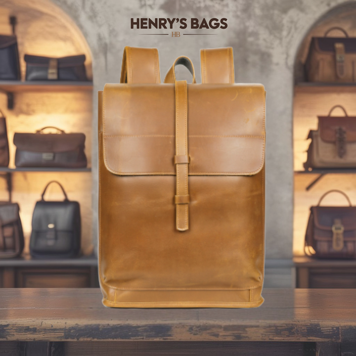 Lugano | Leather Business Backpack