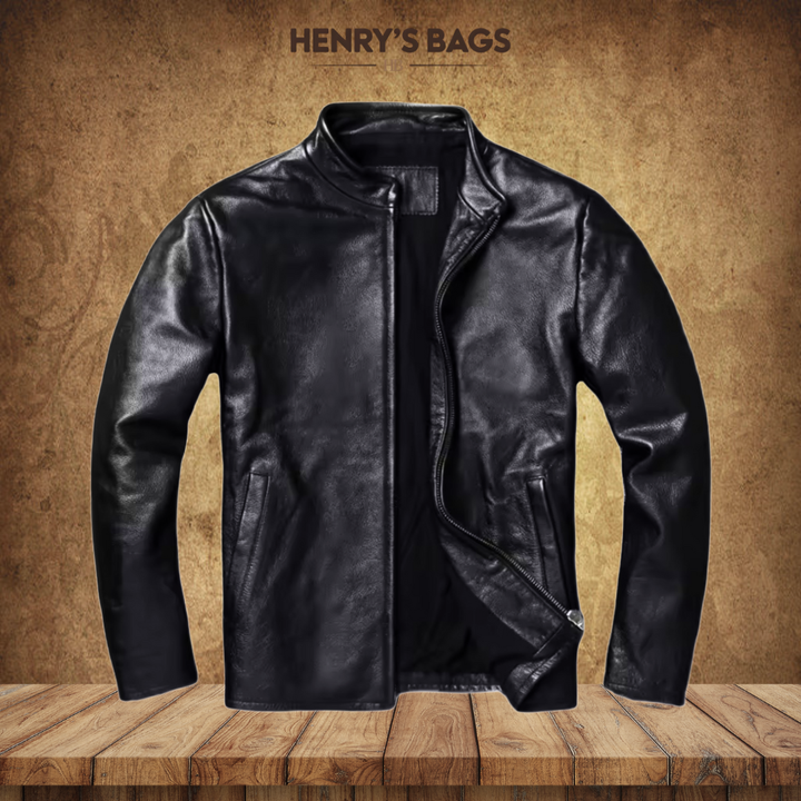 Maximilian | Classic Men’s Leather Motorcycle Jacket