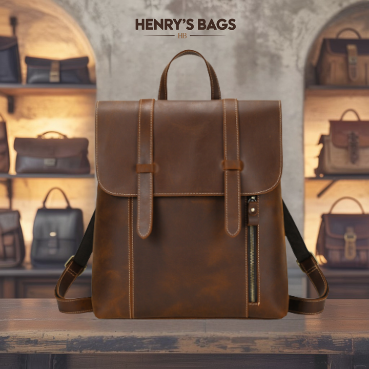 Palma | Small Leather Backpack