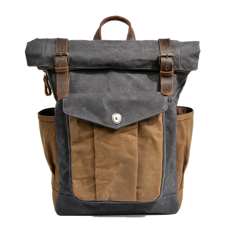Marseille | Vaxad Canvas Roll-top Backpack