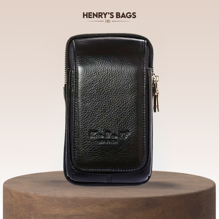 Sander | Phone & Essentials Leather Belt Pouch