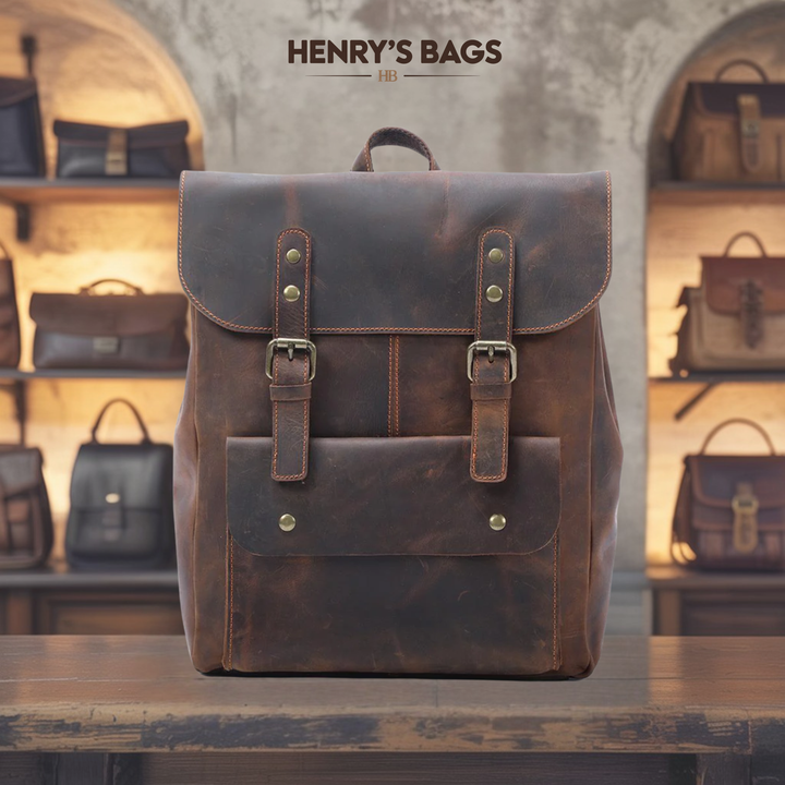 Trosa | Vintage Leather Backpack