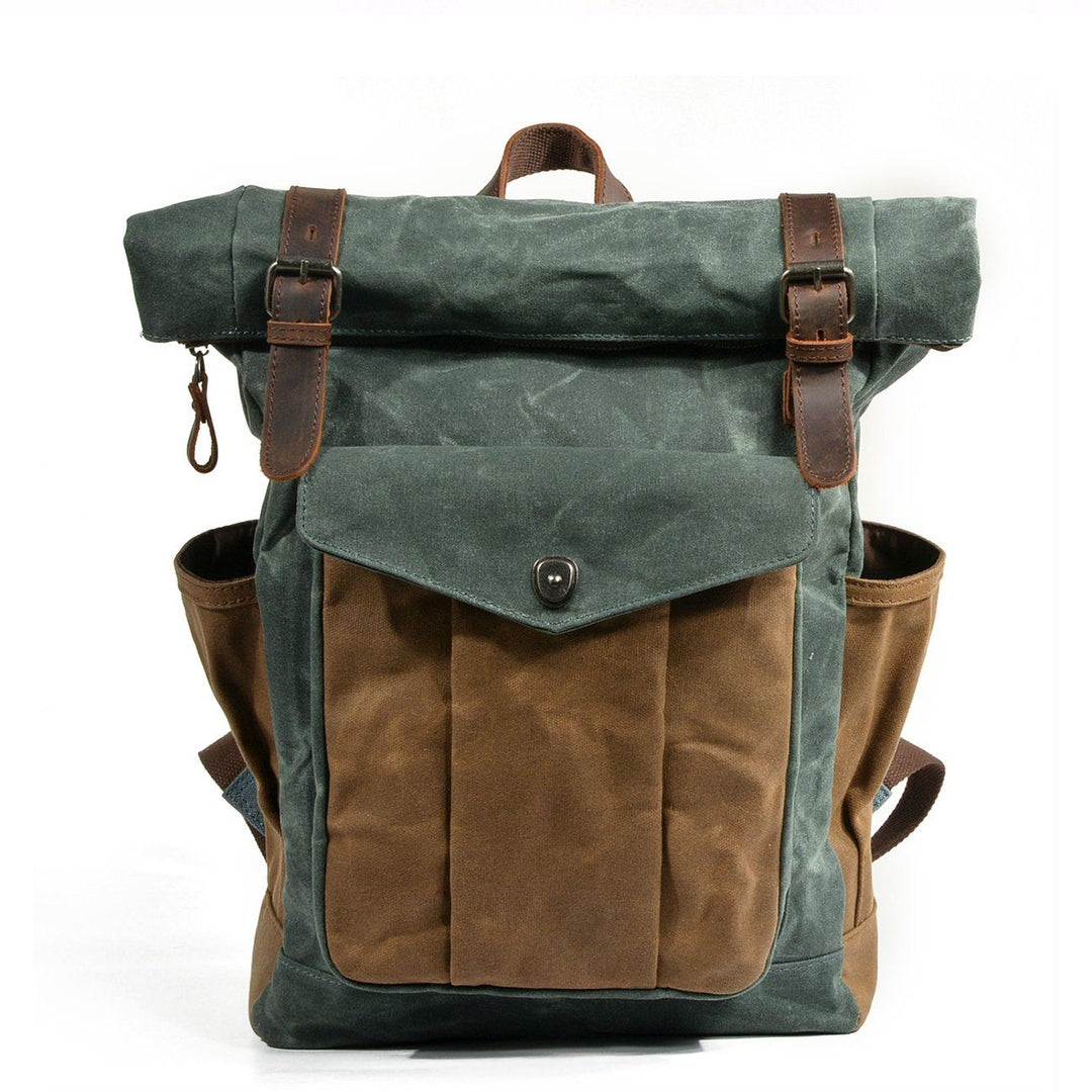 Marseille | Vaxad Canvas Roll-top Backpack