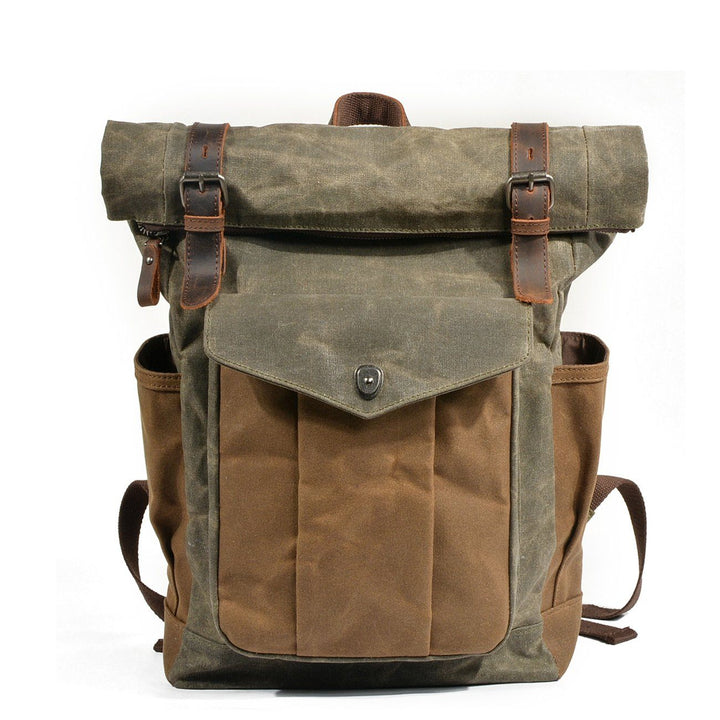 Marseille | Vaxad Canvas Roll-top Backpack