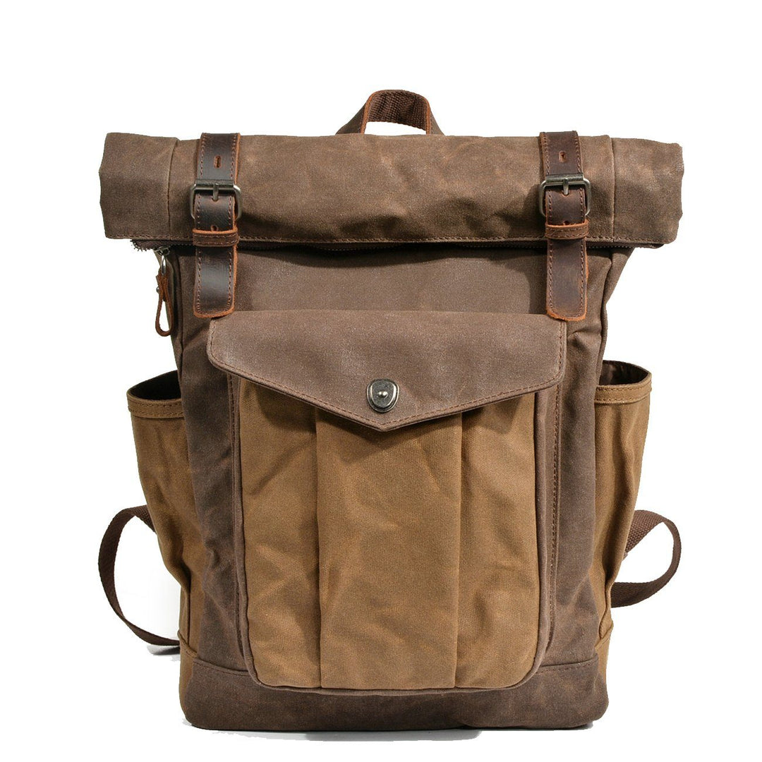 Marseille | Vaxad Canvas Roll-top Backpack