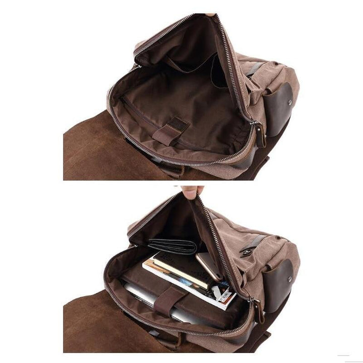 Prague | Small Canvas Backpack
