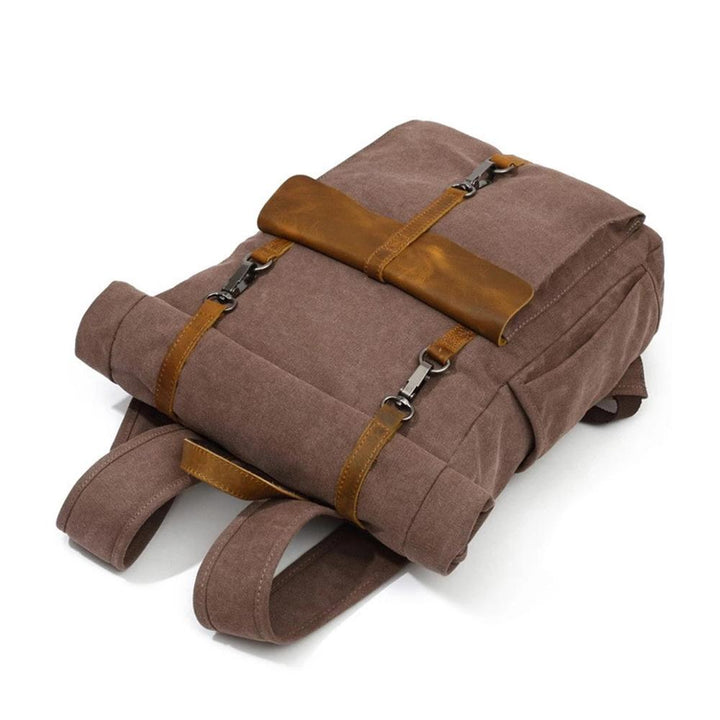 Zurich | Retro Canvas Backpack