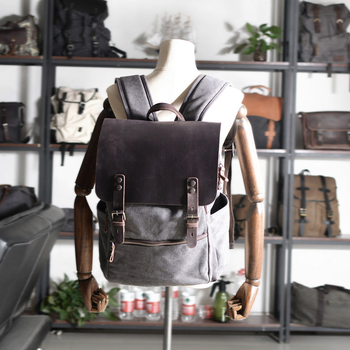 Reine | Cotton Canvas Backpack