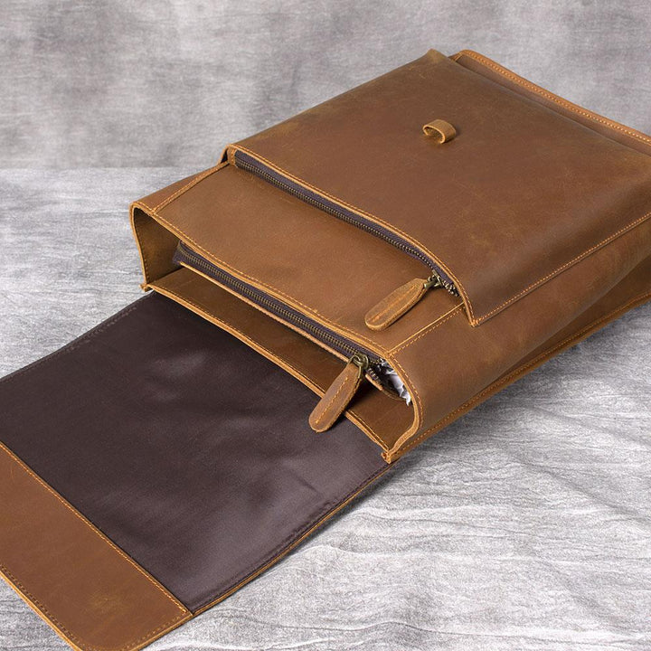 Lugano | Leather Business Backpack