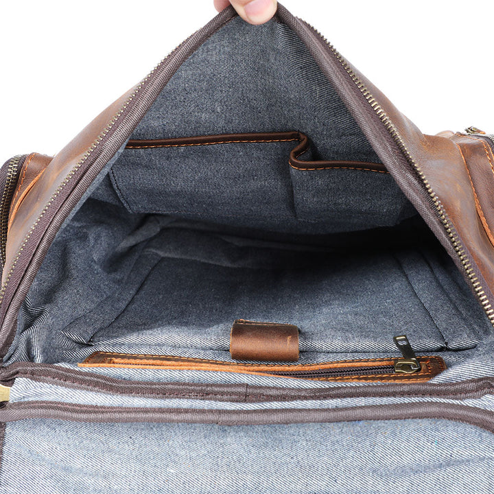 Kalmar | Leather Laptop Backpack