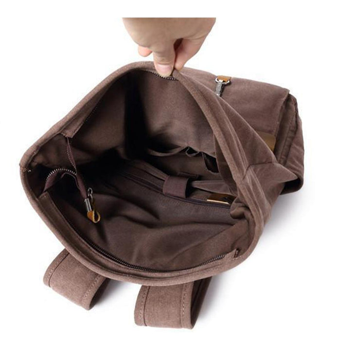 Zurich | Retro Canvas Backpack