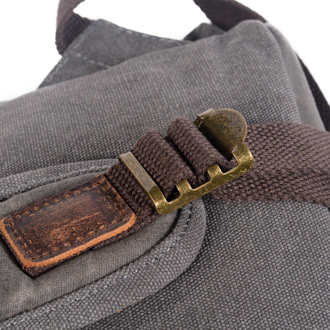 Salzburg | Canvas Leather Backpack
