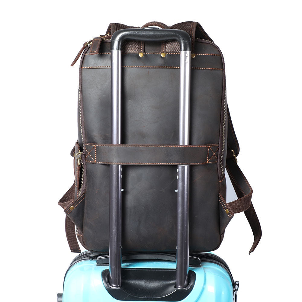 Lavrik | Leather Backpack for Laptop