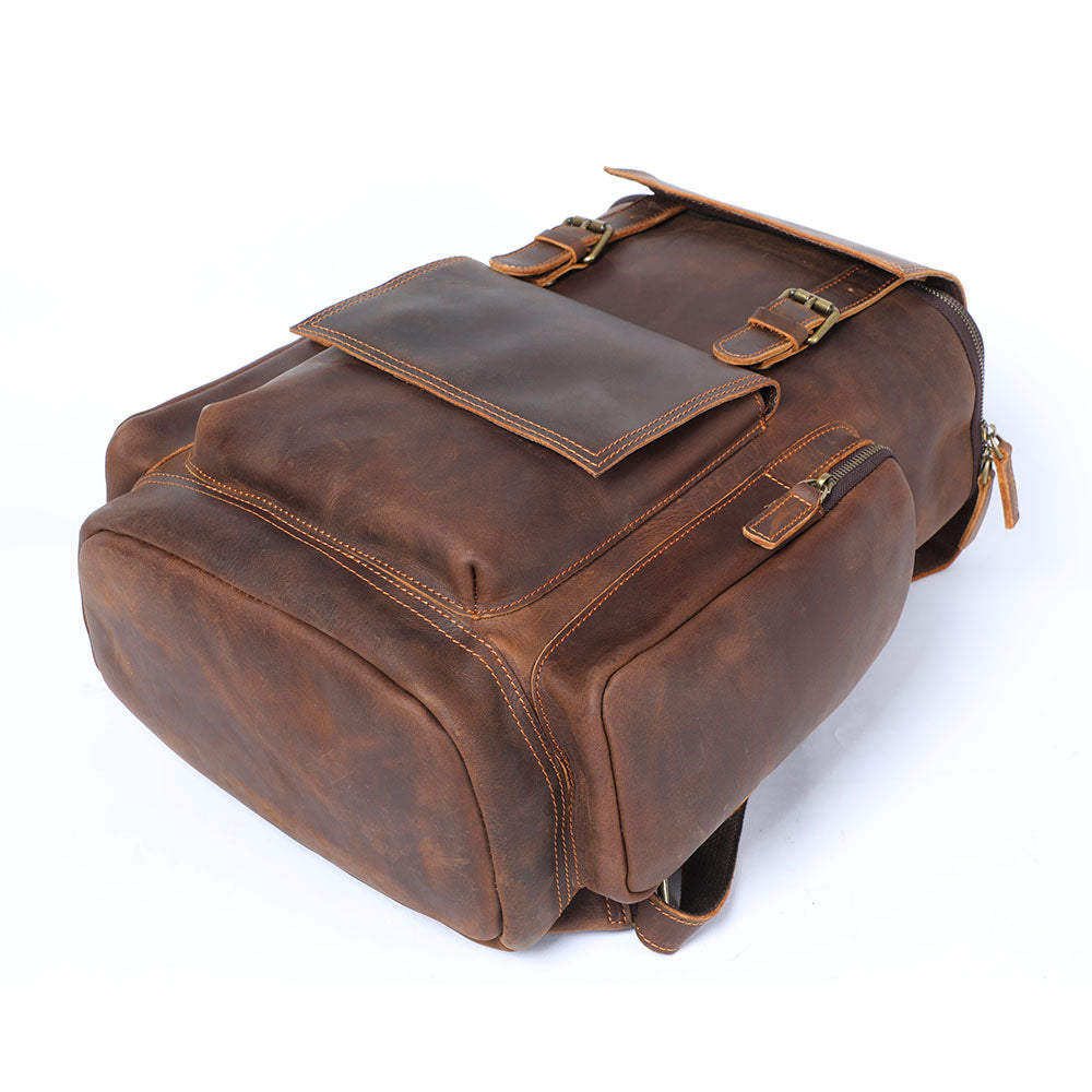 Kalmar | Leather Laptop Backpack