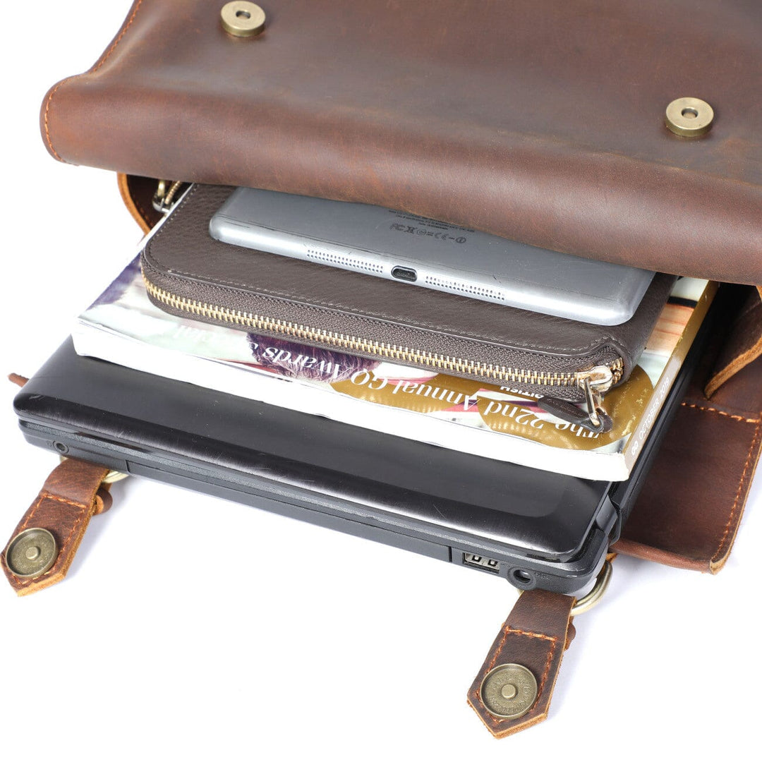 Kenway | Full Grain Leather Backpack