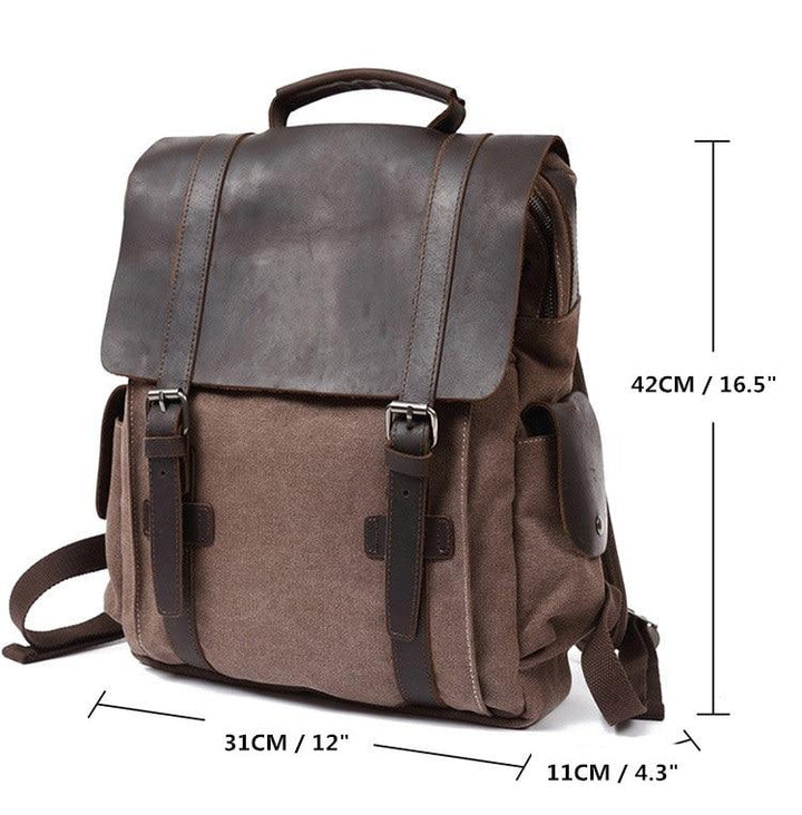 Prague | Small Canvas Backpack