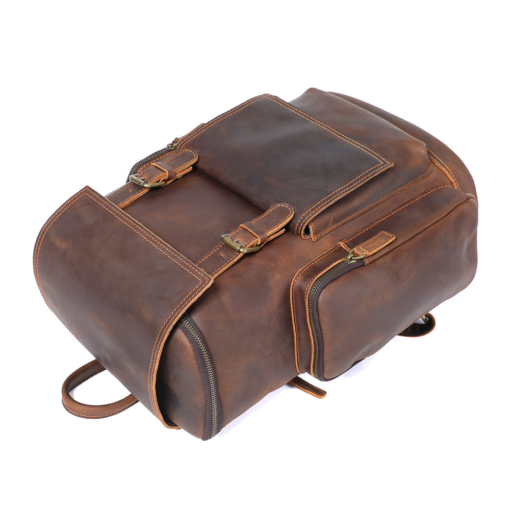 Kalmar | Leather Laptop Backpack