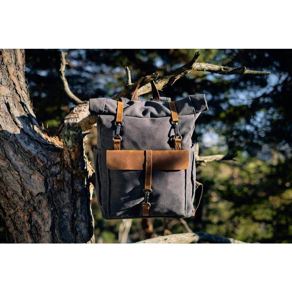 Zurich | Retro Canvas Backpack