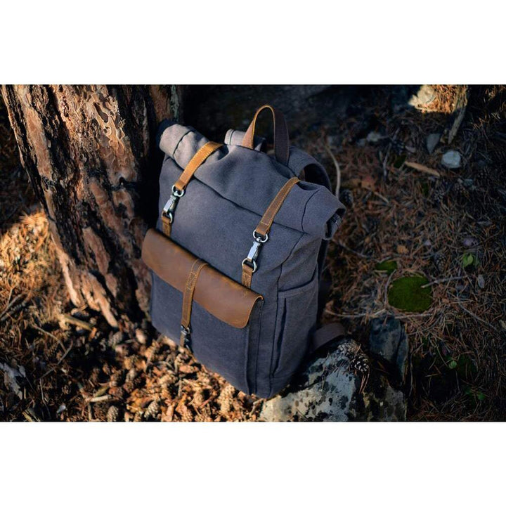Zurich | Retro Canvas Backpack