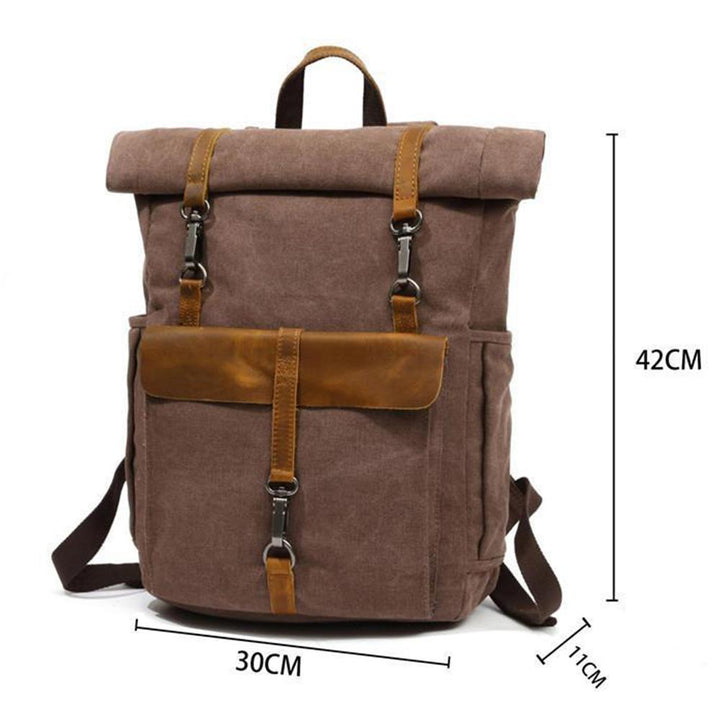 Zurich | Retro Canvas Backpack