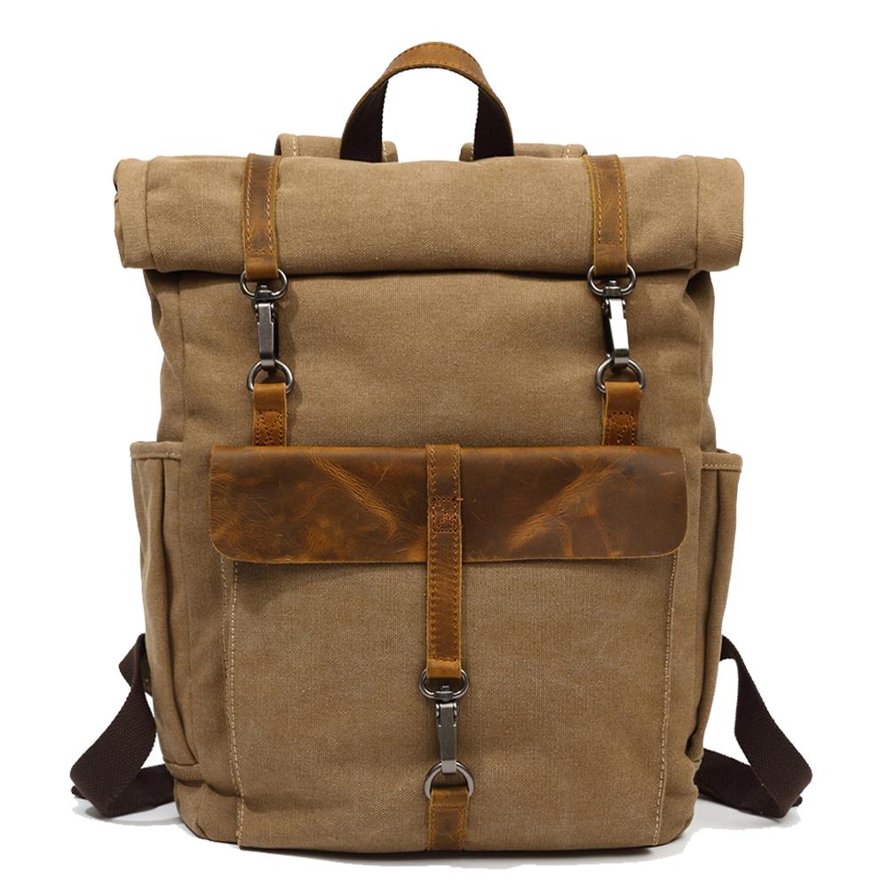 Zurich | Retro Canvas Backpack