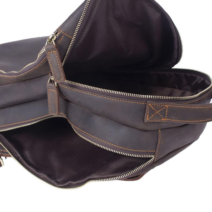 Toledo | Brown Leather Backpack