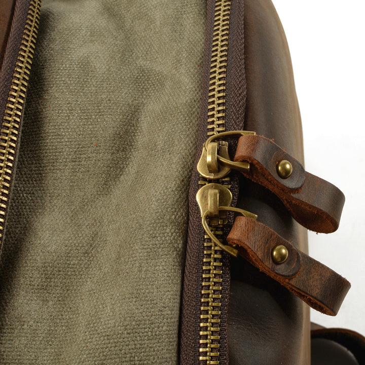 Porto | Vintage Canvas Backpack