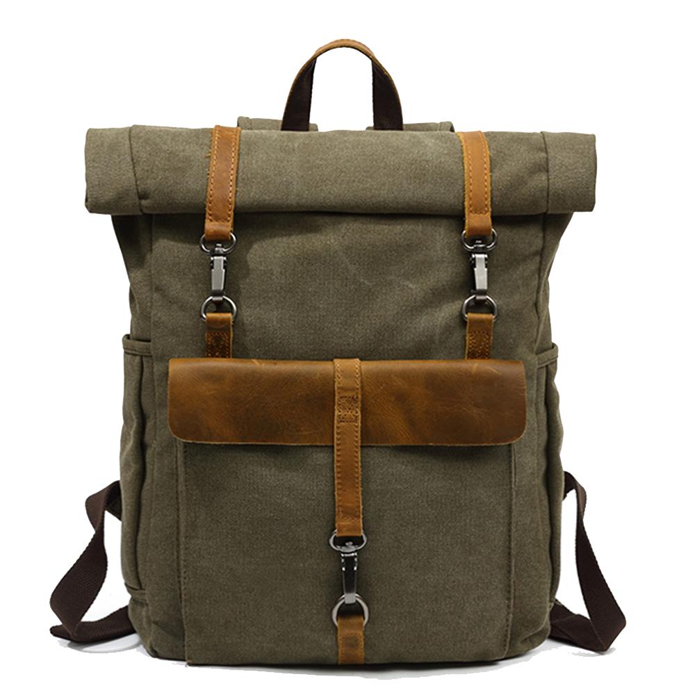 Zurich | Retro Canvas Backpack