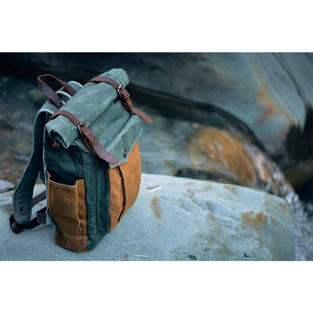 Marseille | Vaxad Canvas Roll-top Backpack