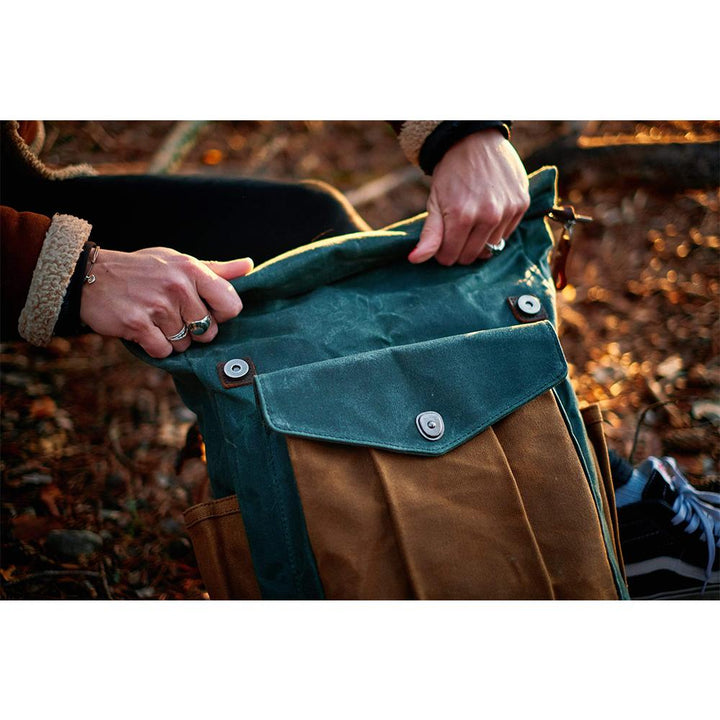 Marseille | Vaxad Canvas Roll-top Backpack